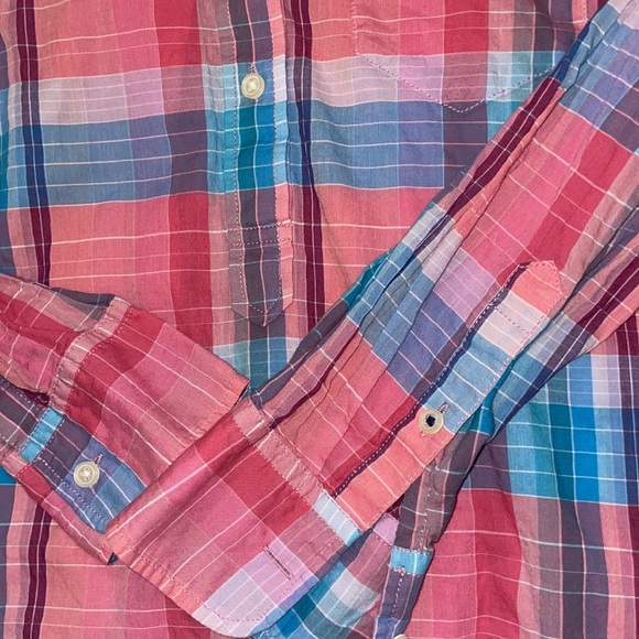 Re-Imagined by J. Crew Classic Popover Half-Button, Long Sleeve Top, Size S - Picture 11 of 15